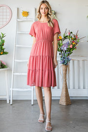 Swiss Dot Vintage-Inspired Dress | 2 COLORS