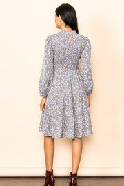 Daisy Blue Smocked Dress | S-L