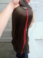 Clip-In Faux Hair Feathered Extension