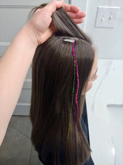 Clip-In Real Rooster Feather Hair Extension