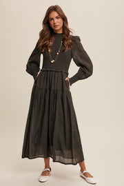 Charcoal Mae Maxi Dress | S-L