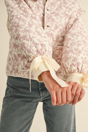 Pink & Ivory Quilted Jacket | S-L