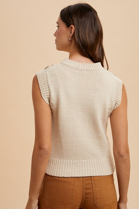 Granny Squares Sweater Vest | S-XL