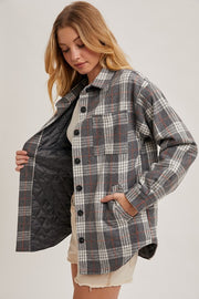 Gray Plaid Jacket | S-L