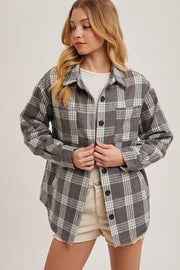 Gray Plaid Jacket | S-L