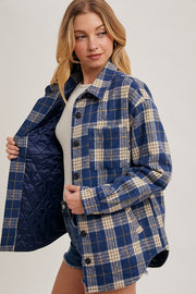 Blue Plaid Jacket | S-L