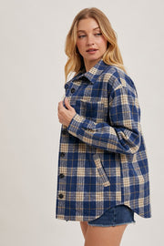 Blue Plaid Jacket | S-L