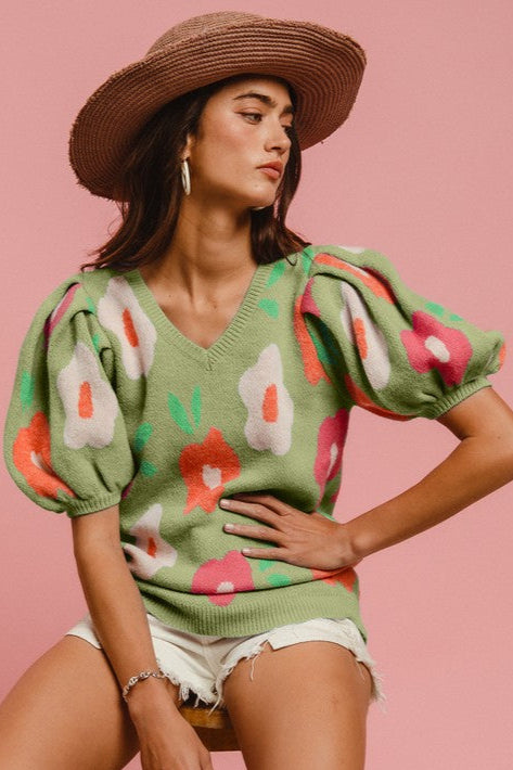 Green Spring Sweater | S-XL