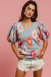 Blue Spring Sweater | S-XL