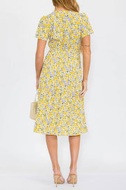 Eliza Floral Midi Dress | S-L