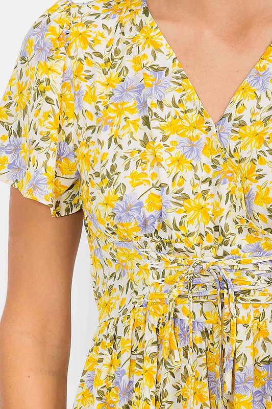 Eliza Floral Midi Dress | S-L