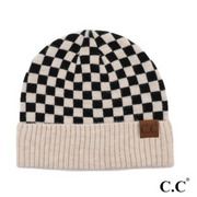 Checkered C.C® Beanie | 3 COLORS