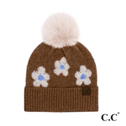 C.C® Mod Daisy Pom Beanie | 4 COLORS