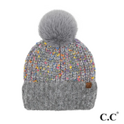 C.C® Confetti Pom Beanie | 3 COLORS