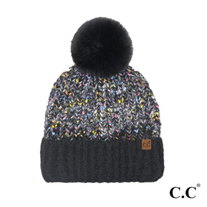 C.C® Confetti Pom Beanie | 3 COLORS