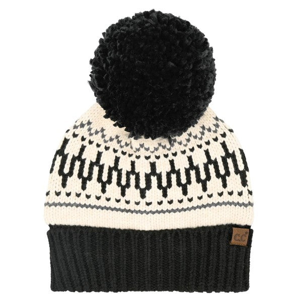 Retro Fair Isle C.C® Beanie | 3 COLORS