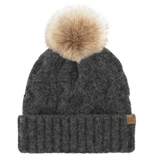 Cable Cuff C.C® Beanie | 6 COLORS