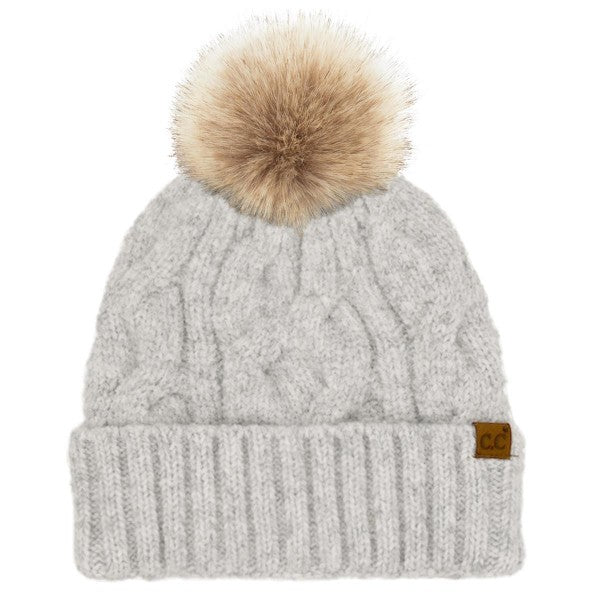 Cable Cuff C.C® Beanie | 6 COLORS