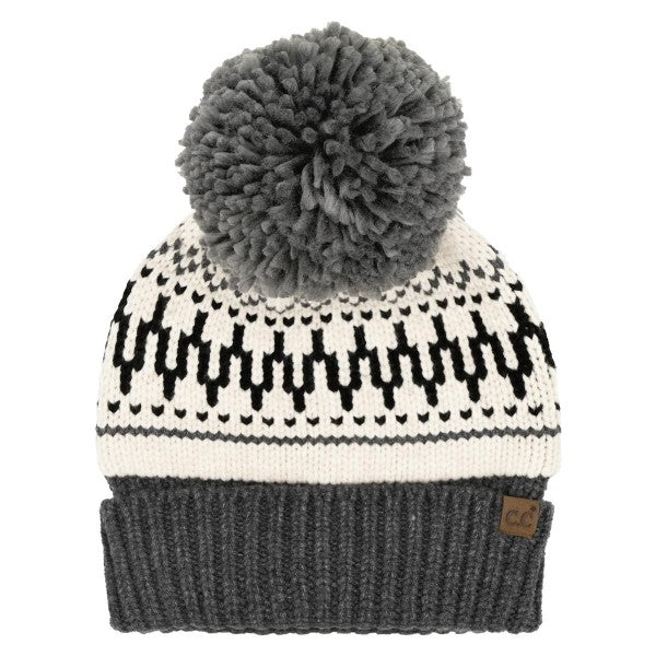 Retro Fair Isle C.C® Beanie | 3 COLORS
