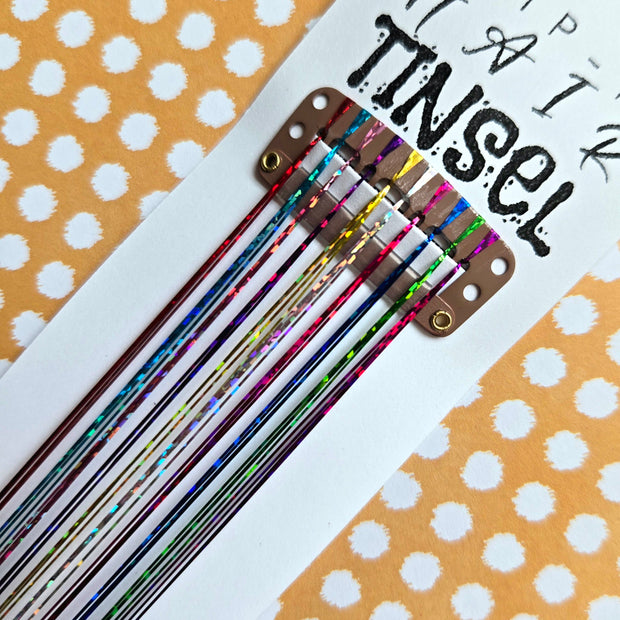 Gumball Machine Clip-In Hair Tinsel Extension (Single)