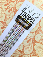 Olympic Metals Clip-In Hair Tinsel Extension (Single)