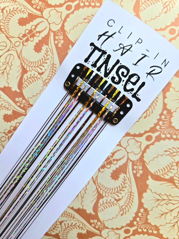 Olympic Metals Clip-In Hair Tinsel Extension (Single)