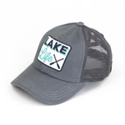 Lake Life C.C.® Messy Bun Trucker Hat | 3 Colors